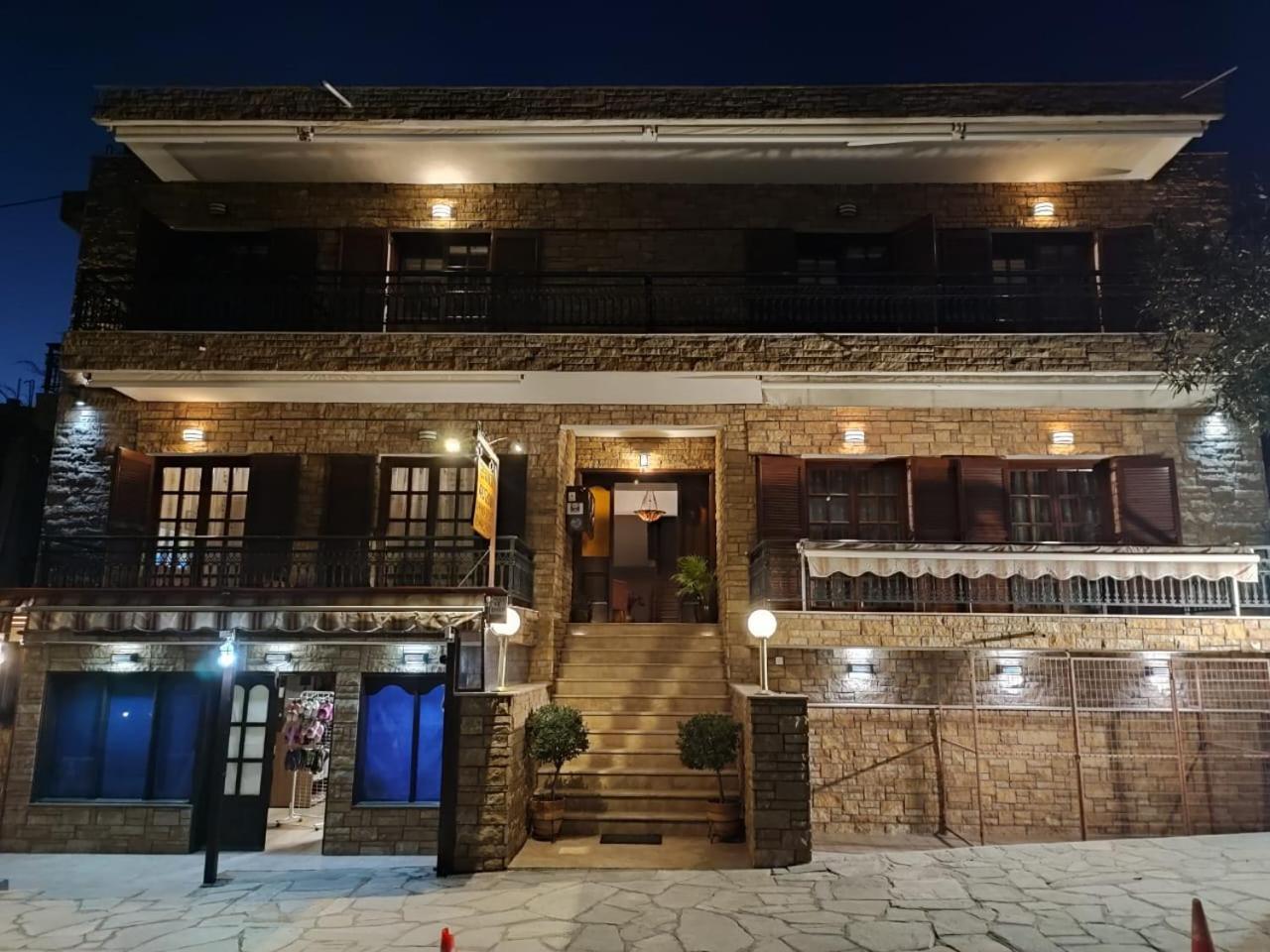 Ξενώνας Φωτεινη Ouranoupoli Exterior foto